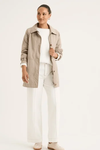 YARRA TRAIL Jackets|Winter Style-TORRENT JACKET SANDSTONE