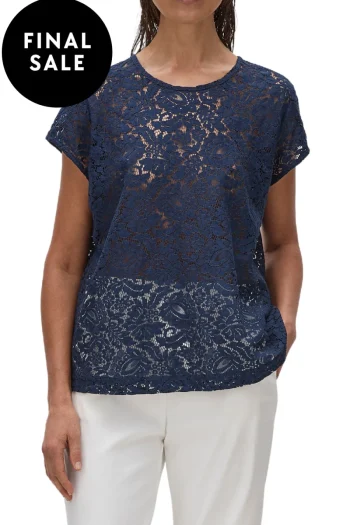 MELA PURDIE Tops-TRANSIT T SAPPHIRE