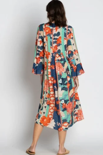 LULA SOUL Dresses-WAZUKA MIDI NAVY