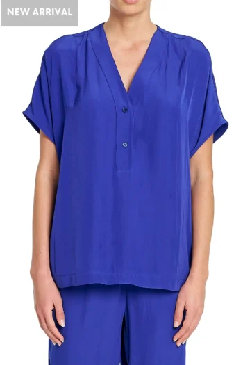 MELA PURDIE Tops-WEDGE TAB SHELL TOP