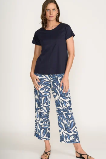 FOIL Tops-YOUVE GOT FLARE TOP