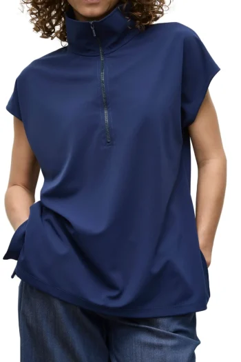 MELA PURDIE Tops|Winter Style-ZIP FRONT SHELL