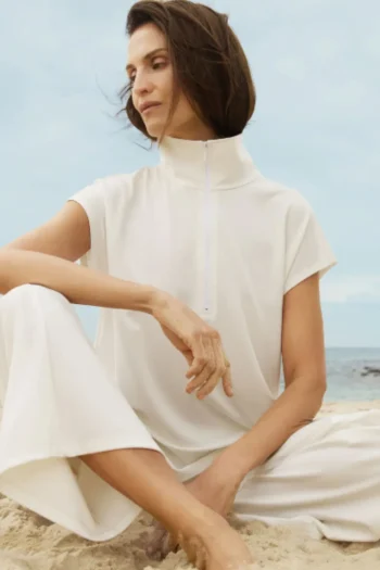 MELA PURDIE Tops|Winter Style-ZIP FRONT SHELL